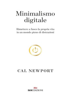cover image of Minimalismo digitale